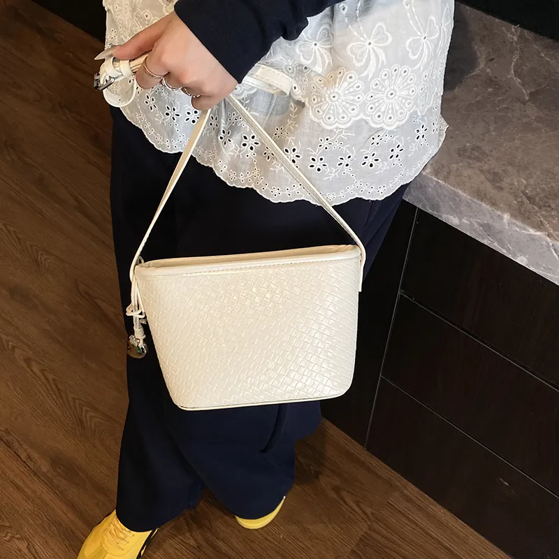 TOUTSEUL YOLO PU Crossbody Bag Regular Women's Pink/Blue/Yellow/White/Black-11