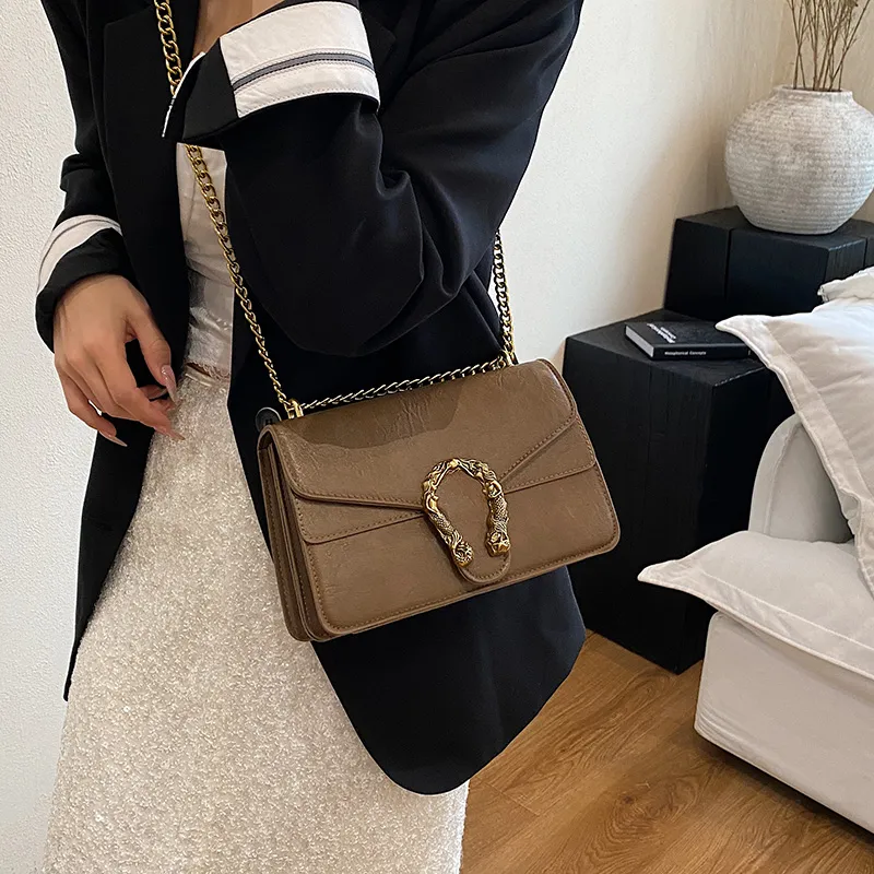 TOUTSEUL YOLO PU Shoulder Bag Regular Women's Light Brown/Coffee/Black-2