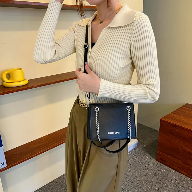 TOUTSEUL YOLO PU Shoulder Bag, Crossbody Bag, Handbag Women's Ecru/Gold/Brown/Black-19