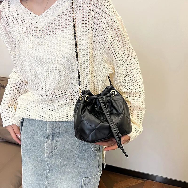 TOUTSEUL YOLO PU Crossbody Bag, Shoulder Bag Women's White/Khaki/Black/Rose Red-13