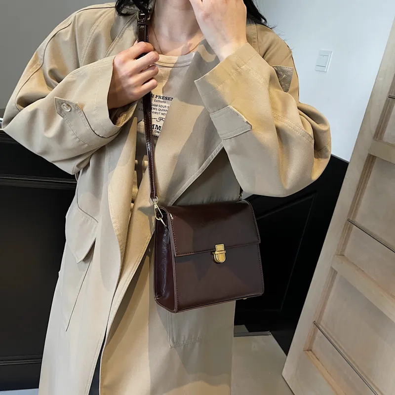 TOUTSEUL YOLO PU Crossbody Bag, Shoulder Bag Regular Women's Black/Burgundy/Coffee/Brown-19