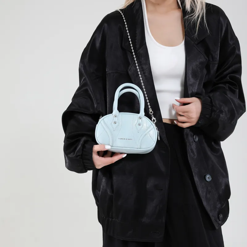 TOUTSEUL YOLO PU One Shoulder Handbag Women's Light Pink/Pink/White/Blue/Red-22