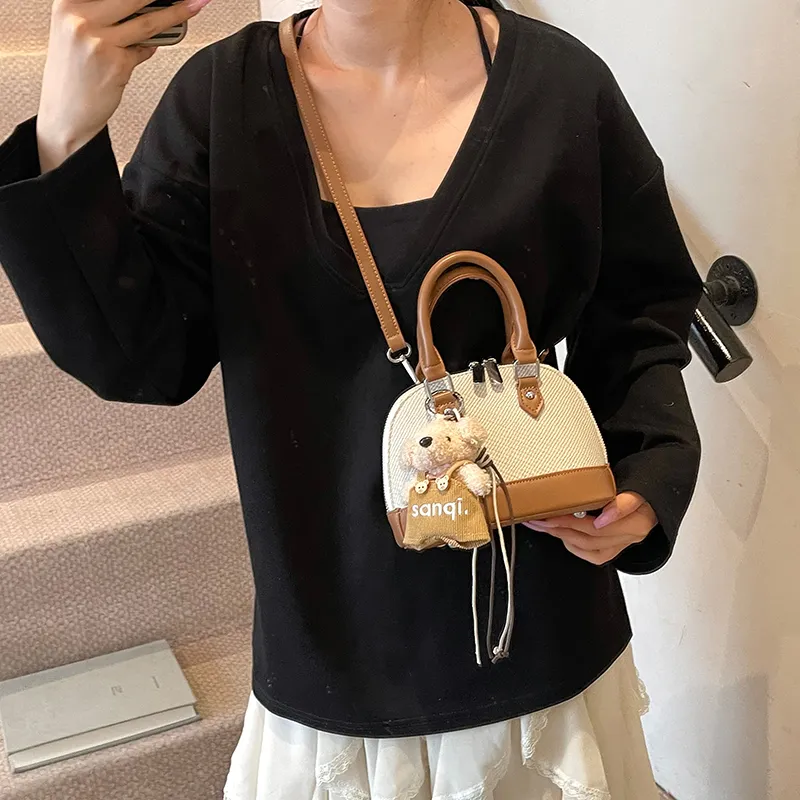 TOUTSEUL YOLO PU Dome Bag, Shoulder Bag, Crossbody Bag, Handbag Women's Multicolor-26