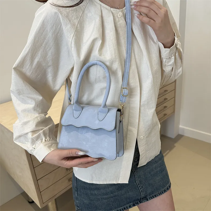 TOUTSEUL YOLO PU Shoulder Bag, Crossbody Bag, Handbag Women's White/Black/Gray/Blue/Pink-23