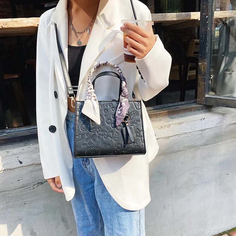 TOUTSEUL YOLO PU Handbag Unisex Multicolor-9