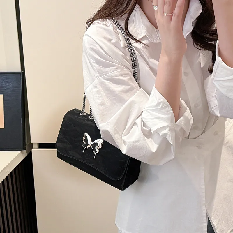 TOUTSEUL YOLO PU Shoulder Bag Women's White/Silver/Black/Blue/Pink-16
