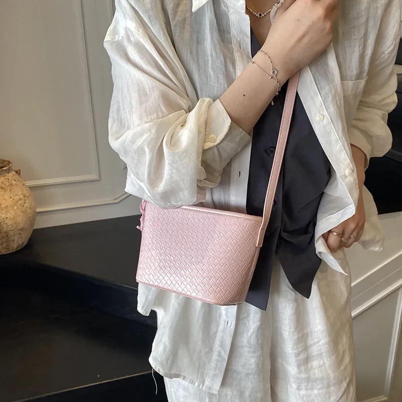 TOUTSEUL YOLO PU Crossbody Bag Regular Women's Pink/Blue/Yellow/White/Black-4