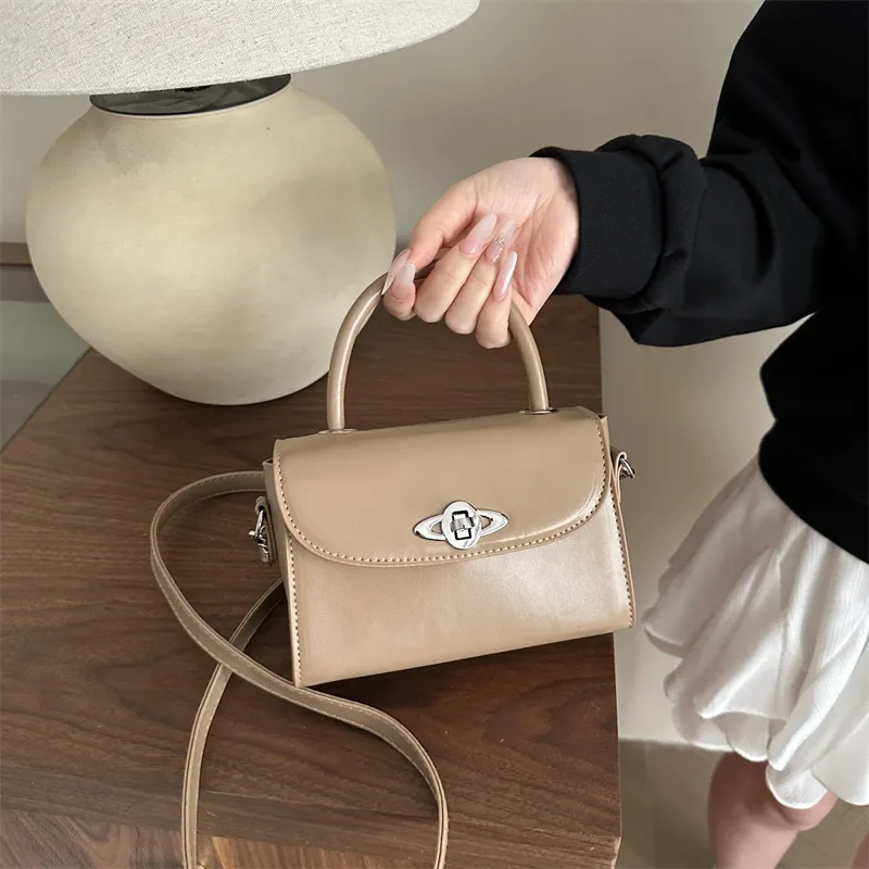 TOUTSEUL YOLO PU Handbag Women's White/Black/Khaki/Light Brown/Dark Brown-11