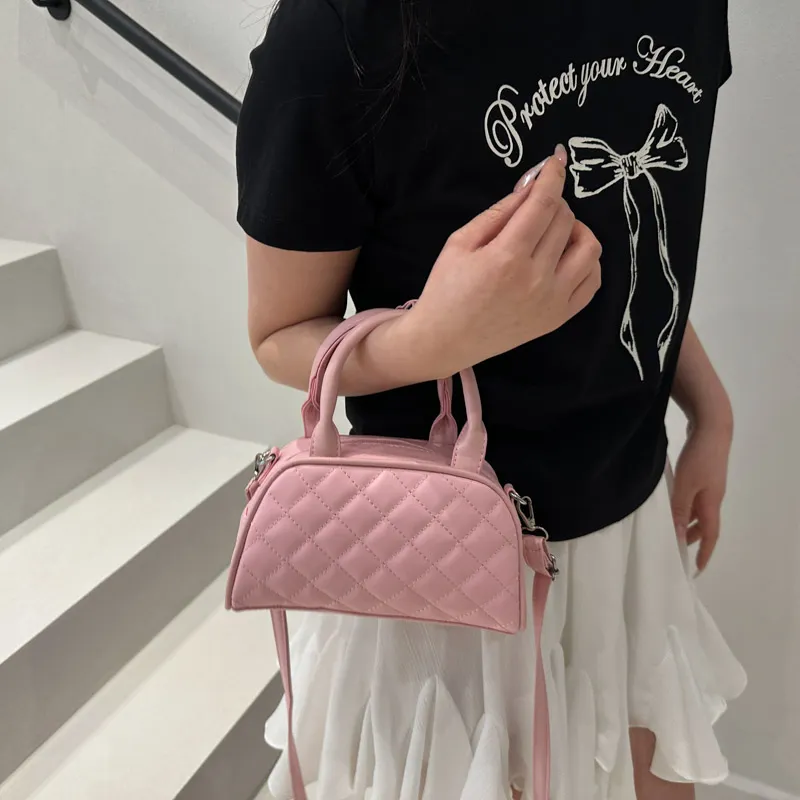 TOUTSEUL YOLO PU Handbag Women's White/Black/Khaki/Pink/Brown-19