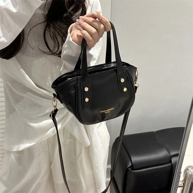 TOUTSEUL YOLO PU Handbag Women's White/Black/Pink/Brown-10