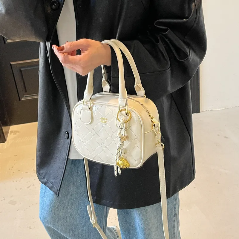 TOUTSEUL YOLO PU Shoulder Bag, Crossbody Bag, Handbag Regular Women's Ecru/Black/Pink/Brown-2