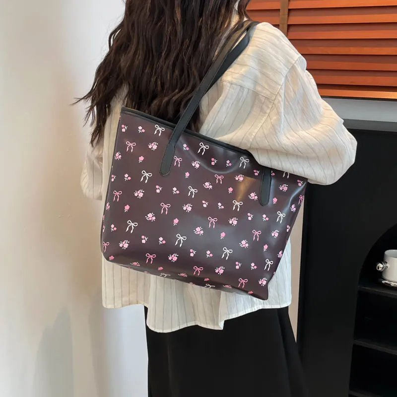TOUTSEUL YOLO PU Tote Bag, Shopping Bag, Shoulder Bag Women's Multicolor-15
