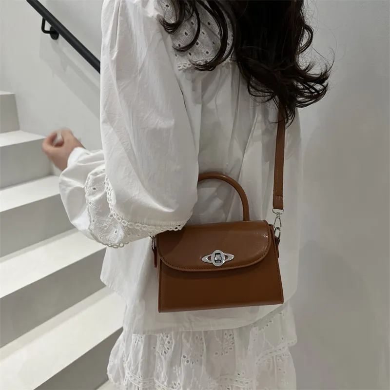 TOUTSEUL YOLO PU Handbag Women's White/Black/Khaki/Light Brown/Dark Brown-17