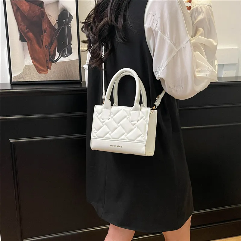 TOUTSEUL YOLO PU Handbag Women's White/Silver/Black/Red/Pink-5