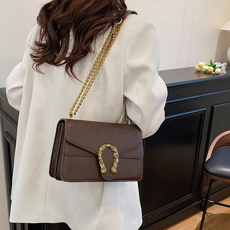 TOUTSEUL YOLO PU Shoulder Bag Regular Women's Light Brown/Coffee/Black-7