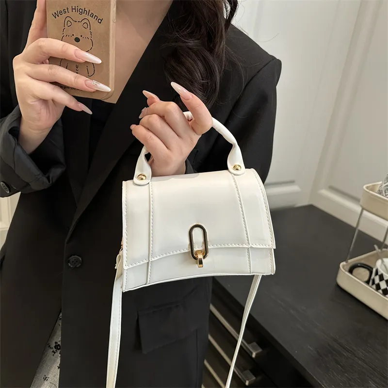 TOUTSEUL YOLO PU Shoulder Bag, Crossbody Bag, Handbag Women's White/Pink/Black/Orange-1