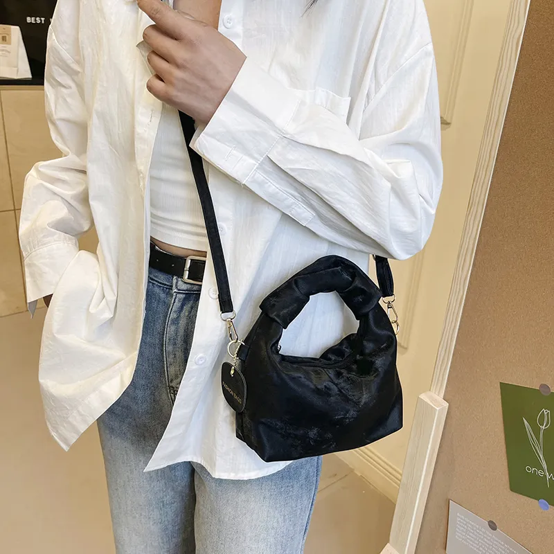 TOUTSEUL YOLO PU Shoulder Bag, Crossbody Bag, Handbag Women's White/Silver/Black/Pink-13