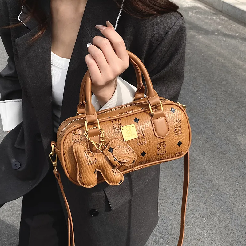 TOUTSEUL YOLO PU Handbag Women's White/Pink/Brown/Khaki/Black/Coffee-14