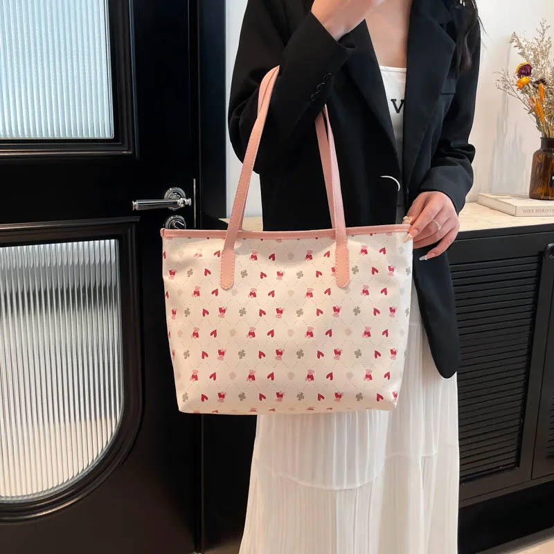 TOUTSEUL YOLO PU Tote Bag, Shopping Bag, Shoulder Bag Women's Multicolor-20
