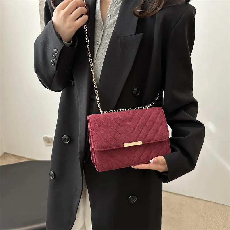 TOUTSEUL YOLO PU Shoulder Bag Women's Black/Red/Coffee/Brown-8