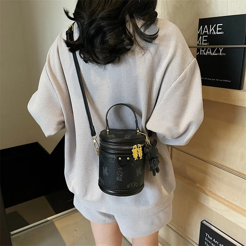 TOUTSEUL YOLO PU Handbag Women's White/Black/Pink/Brown-10