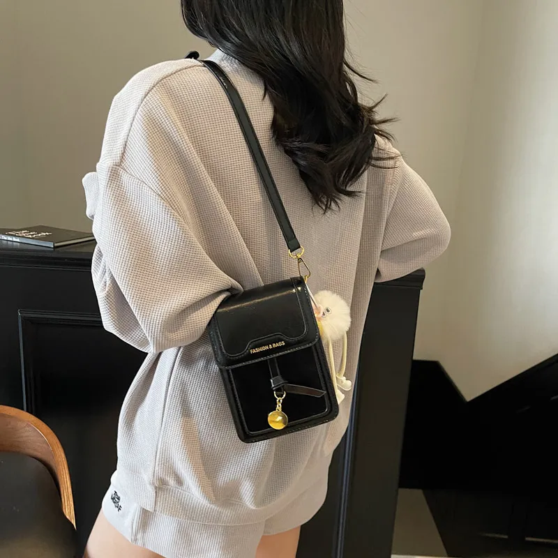 TOUTSEUL YOLO PU Cell Phone Pouch Women's White/Silver/Black/Pink-20