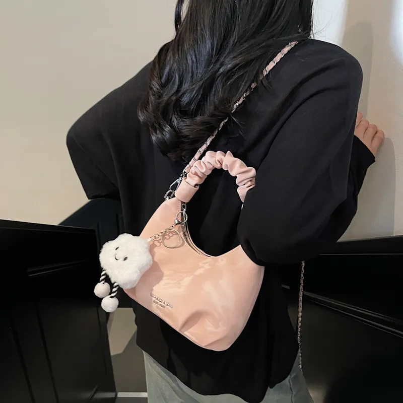 TOUTSEUL YOLO PU Handbag Women's Ecru/Black/Pink/Coffee-14