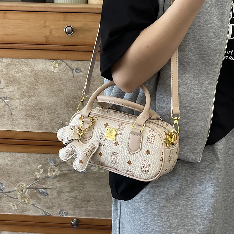 TOUTSEUL YOLO PU Handbag Women's White/Pink/Brown/Khaki/Black/Coffee-23