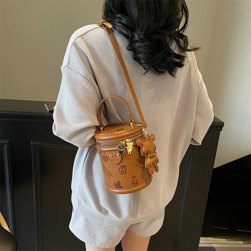TOUTSEUL YOLO PU Handbag Women's White/Black/Pink/Brown-20