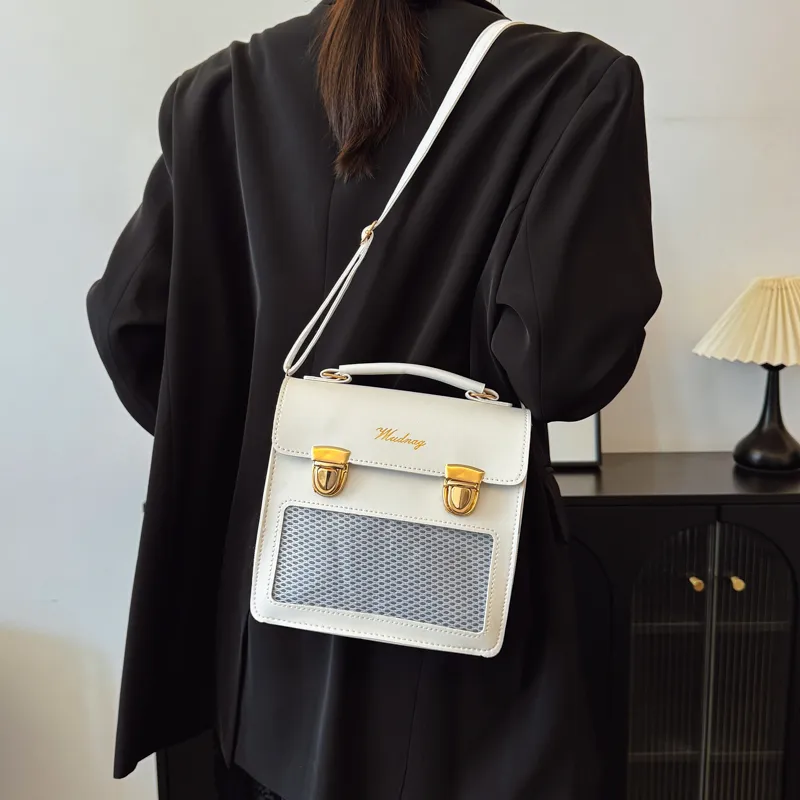TOUTSEUL YOLO PU Backpack Regular Women's Ecru/Black-5