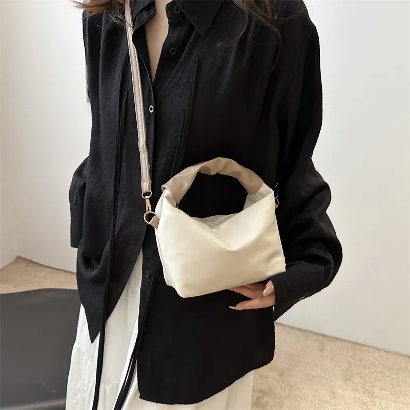 TOUTSEUL YOLO PU Shoulder Bag, Crossbody Bag, Handbag Regular Women's Black/White-8