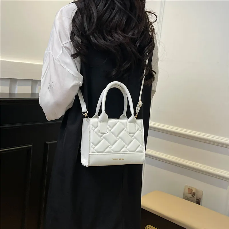 TOUTSEUL YOLO PU Handbag Women's White/Silver/Black/Red/Pink-2