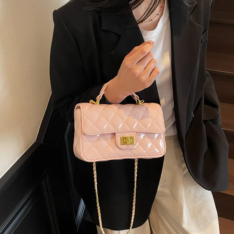 TOUTSEUL YOLO PU Handbag Women's Ecru/Yellow/Black/Burgundy/Pink-14