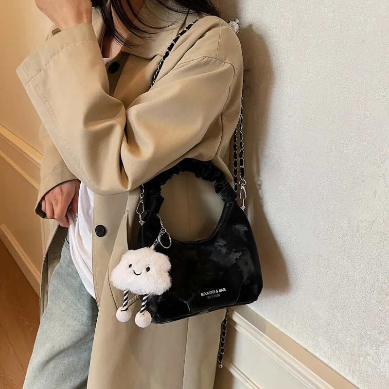 TOUTSEUL YOLO PU Handbag Women's Ecru/Black/Pink/Coffee-10