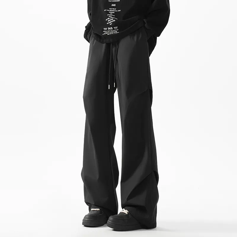 SOIE Cargo Pants Unisex Pink [Summer Cool Ice Silk Material]-30