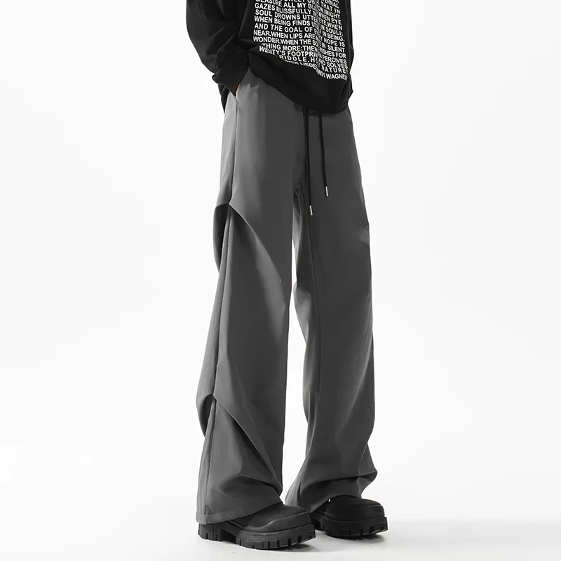 SOIE Cargo Pants Unisex Pink [Summer Cool Ice Silk Material]-35