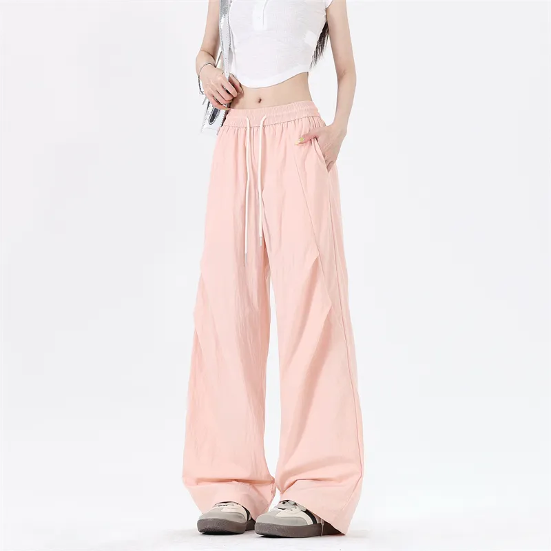 SOIE Casual Pants Unisex Gray White-43
