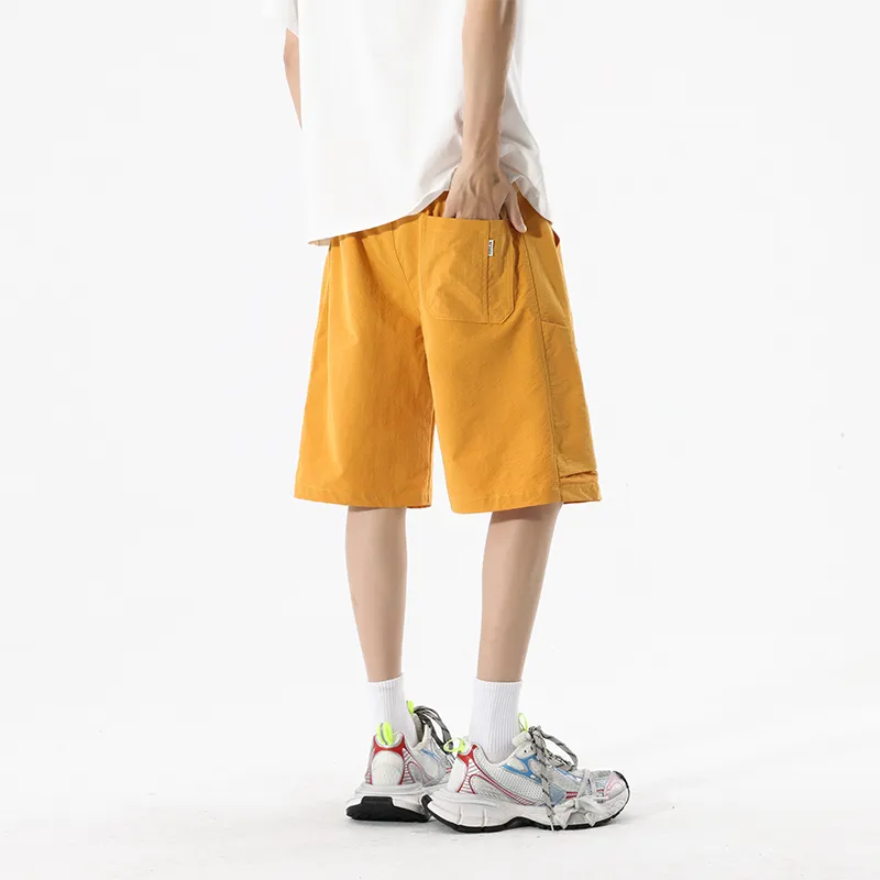 SOIE Cargo Shorts Unisex Sunflower-2