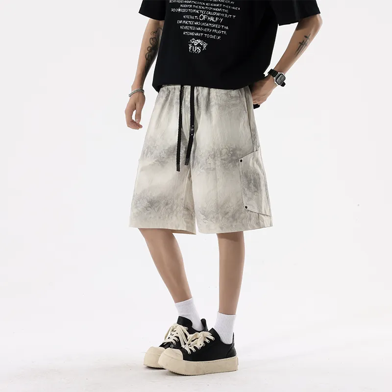 SOIE Cargo Shorts Unisex Sunflower-19