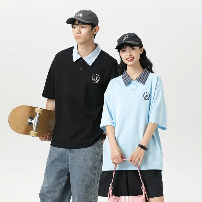 SOIE Polo Shirts Unisex-17