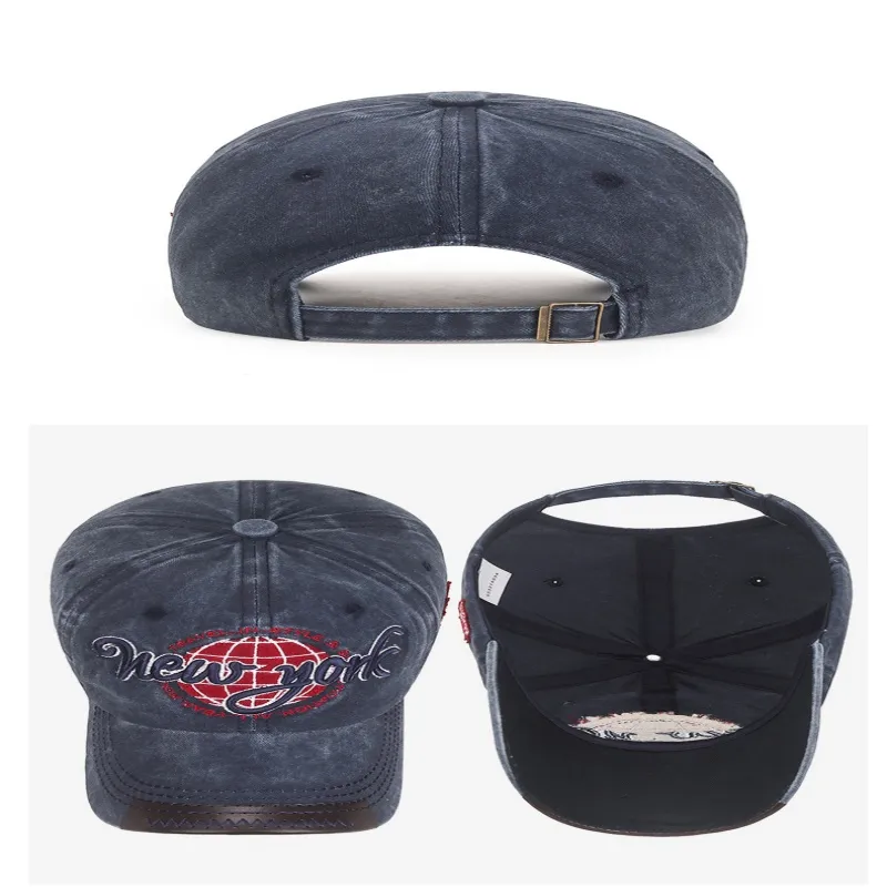 ARTEC Denim Baseball Caps Unisex-5