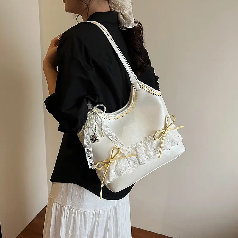 Dusen Kangaroo PU Shoulder Bag Women's Multicolor-16