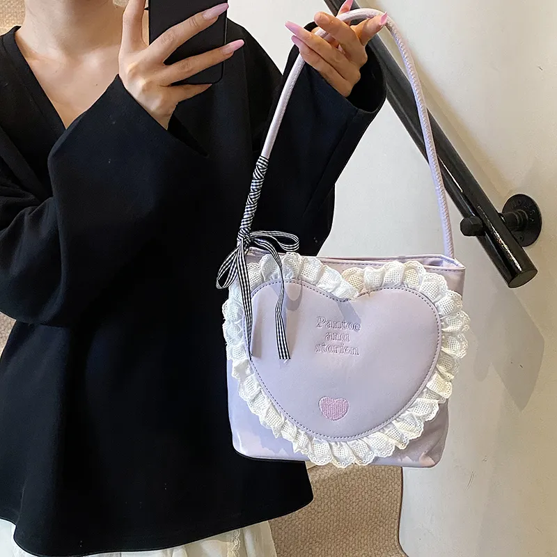 Dusen Kangaroo PU Shoulder Bag Women's Multicolor-19