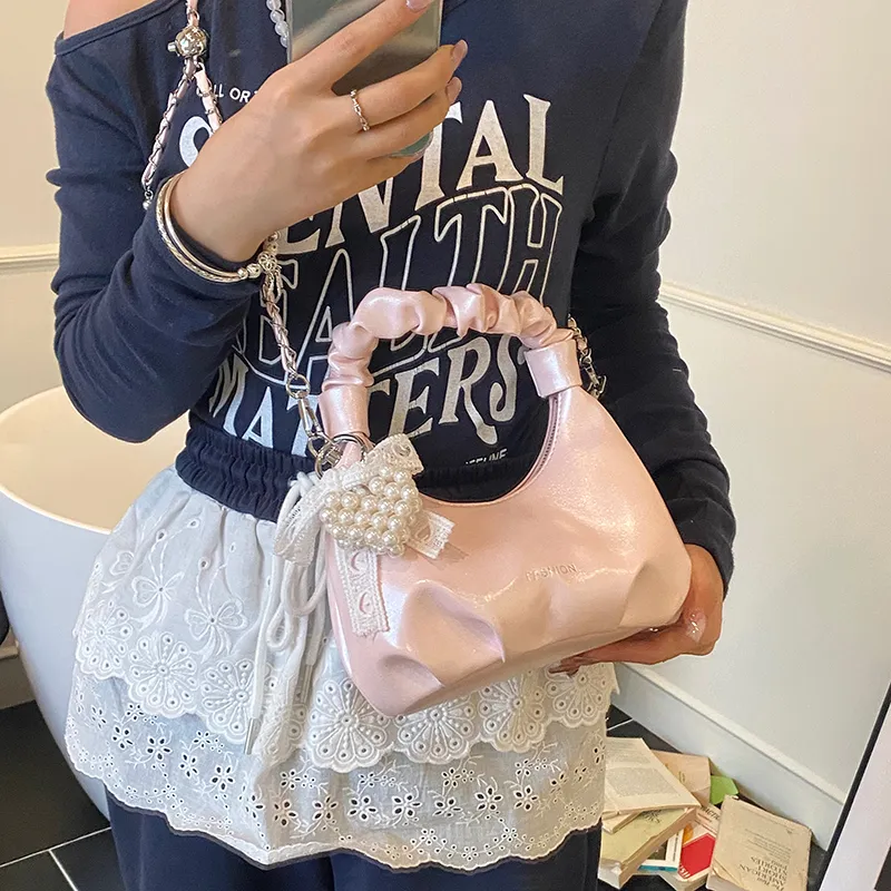 Dusen Kangaroo PU Handbag Women's Multicolor-25