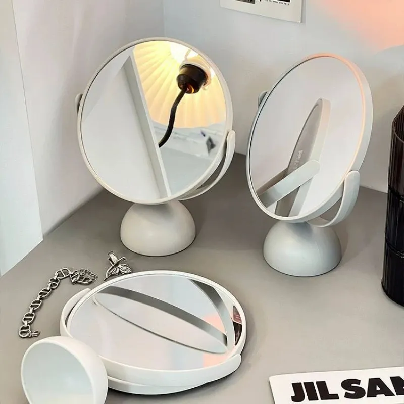 Love Of Wormwood Portable Make Up Mirrors Round Square Rotating-2
