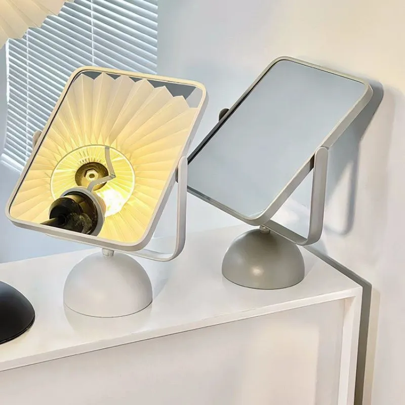 Love Of Wormwood Portable Make Up Mirrors Round Square Rotating-1