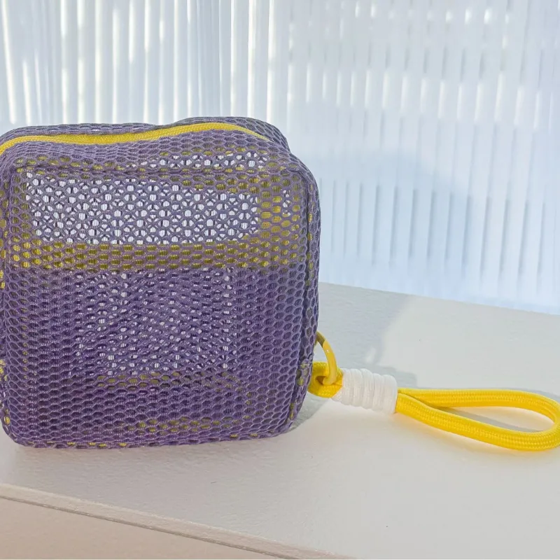 Love Of Wormwood Dopamine Dressing Mini Gauze Portable Travel Mesh Bag-9