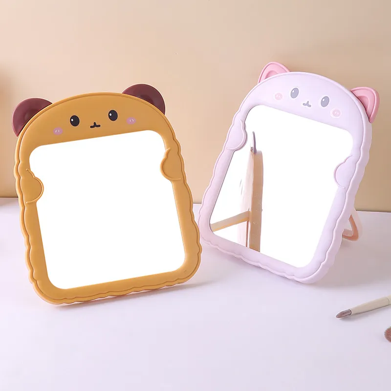 Love Of Wormwood Portable Hanging Mirror Make up Tools Cartoon Cat Ears-6