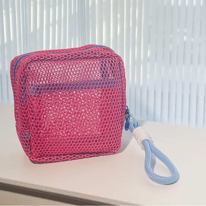 Love Of Wormwood Dopamine Dressing Mini Gauze Portable Travel Mesh Bag-11