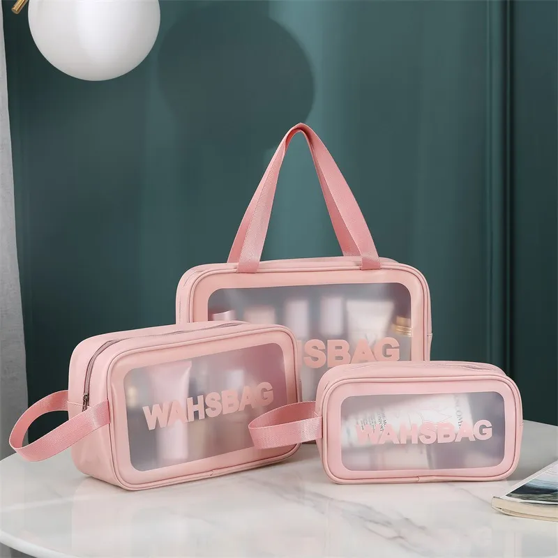 Love Of Wormwood Good Looking Matte Transparent Minimalist Style With Multiple Usages Makeup Bags-5